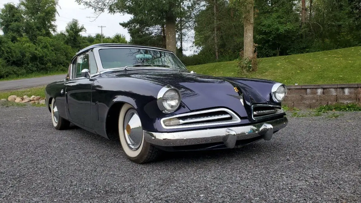 1953 Studebaker Commander Coupe Blue Rwd Automatic Starliner For Sale