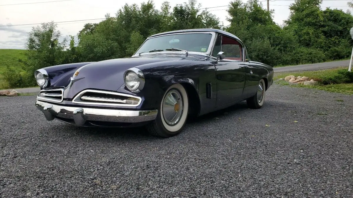 1953 Studebaker Commander Coupe Blue Rwd Automatic Starliner For Sale