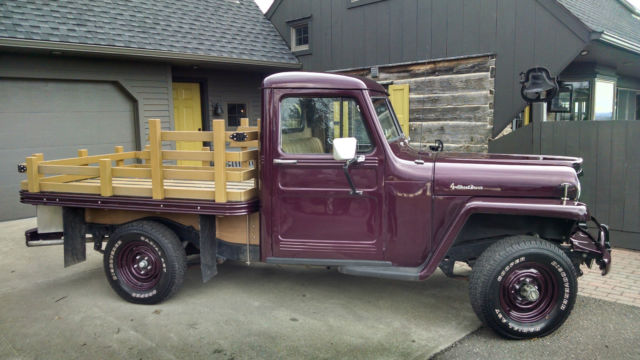 1953 Willys WOOD STAKEBODY