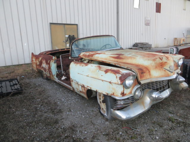 1954 Cadillac Series 62 rusty floors parted  w papers