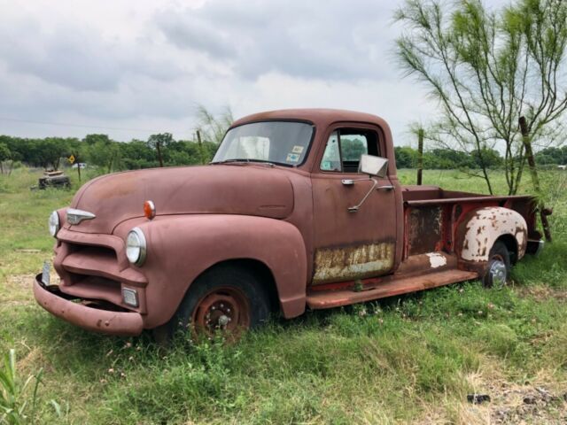 1954 Chevrolet 3100 Long Bed Step Side Classic Barn Find Pickup Truck Patina