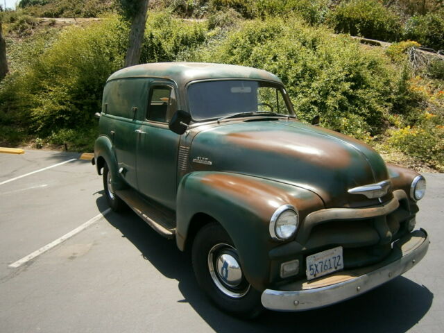 1954 Chevrolet Other Pickups 1954 CHEVY PATINA PANEL TRUCK,Driver!