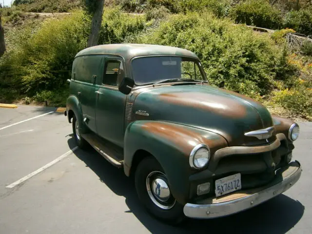 1954 Chevrolet Other Pickups 1954 CHEVY PATINA PANEL TRUCK,Driver!