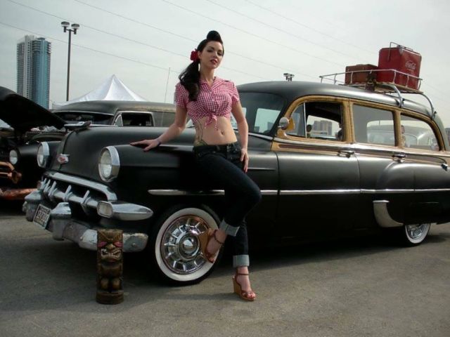 1954 Chevrolet Bel Air/150/210 Tin Woodie Stationwagon