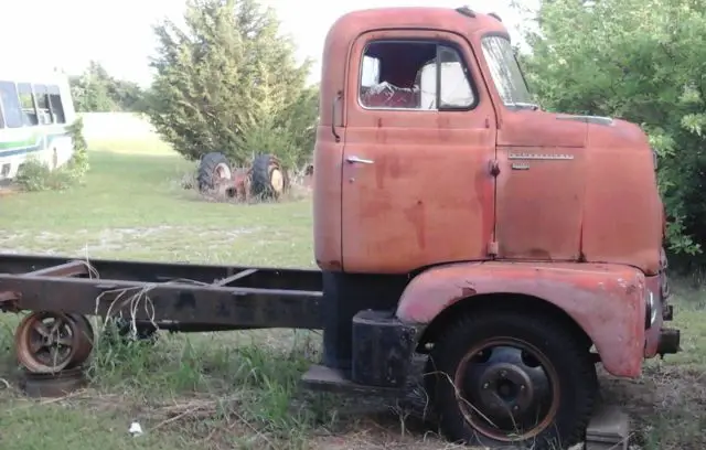 1954 International R 160 Series Cabover Truck Street Rod Project For Sale Photos Technical Specifications Description