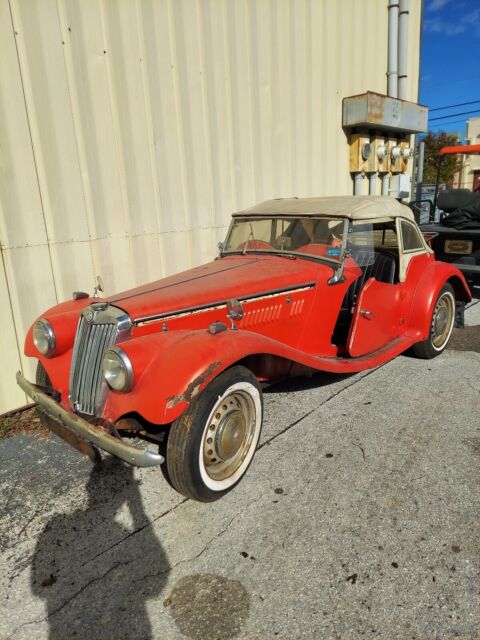 1954 MG TD stainless