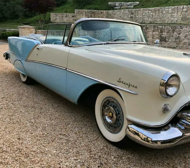 1954 Oldsmobile Starfire RED & WHITE LEATHER