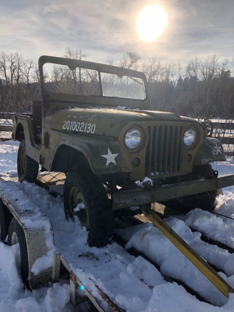1954 Willys Military army