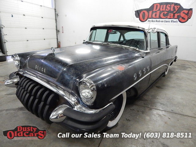 1955 Buick Super 8 Runs Drives Brakes Steers Cool Grill Needs TLC