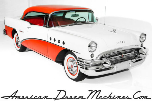 1955 Buick Century Red And White