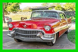 1955 Cadillac 331-cu.in. OHV V8 6-Speed Coupe 1955 Cadillac DeVille Series 62 2dr