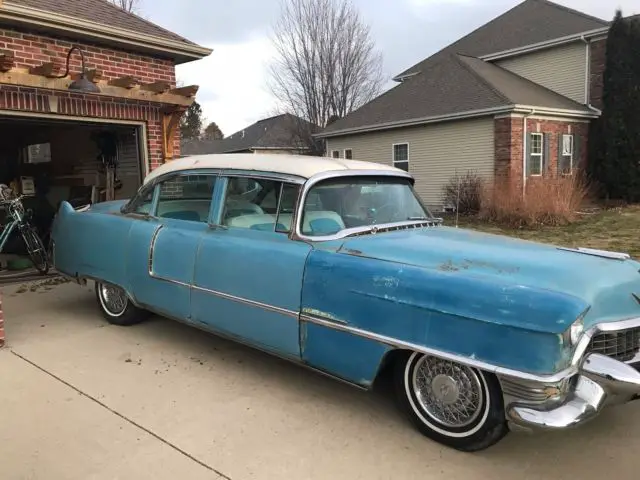 1955 Cadillac DeVille chrome