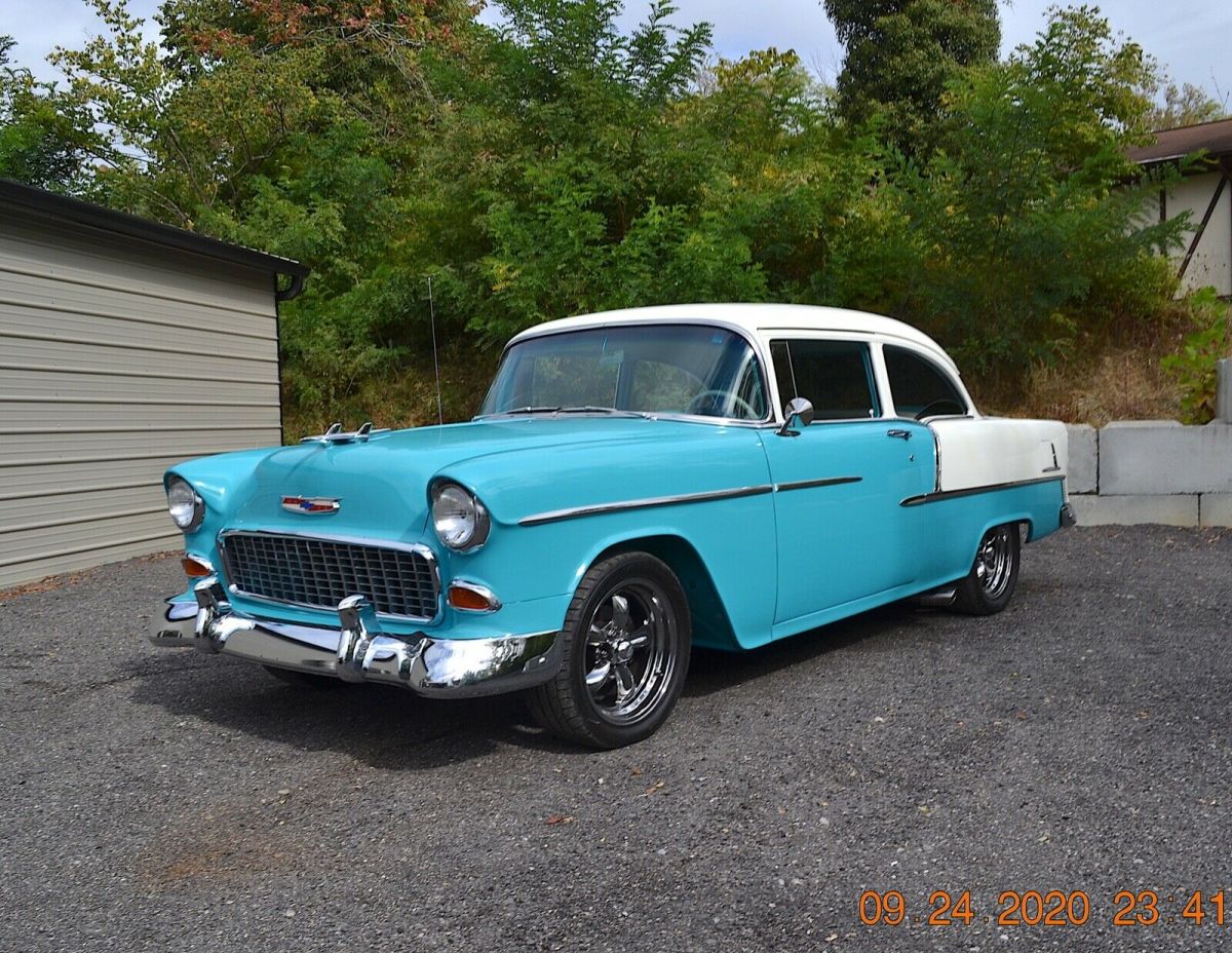 1955 Chevrolet Bel Air/150/210 VORTEC 350 FI 700R4 PS PDB TILT COLD AC