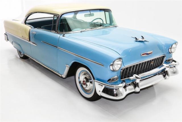 1955 Chevrolet Bel Air/150/210 Blue, Ivory, V8 Auto PS PB