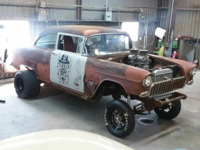 1955 Chevy Gasser Rat Rod For Sale 0098
