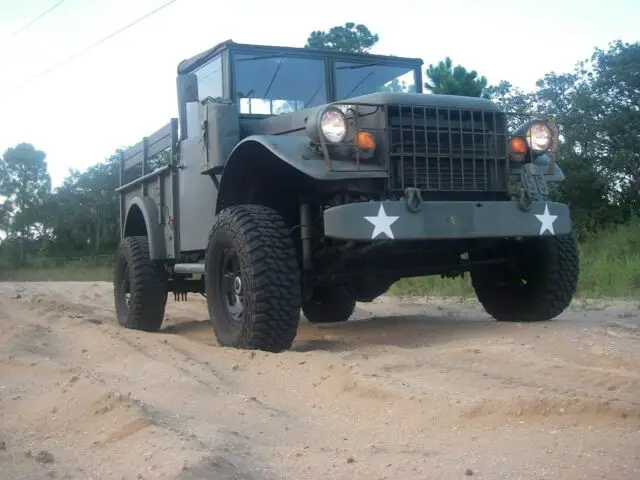 1955 Dodge Custom Military 4x4 V8 M37 Weapons Carrier