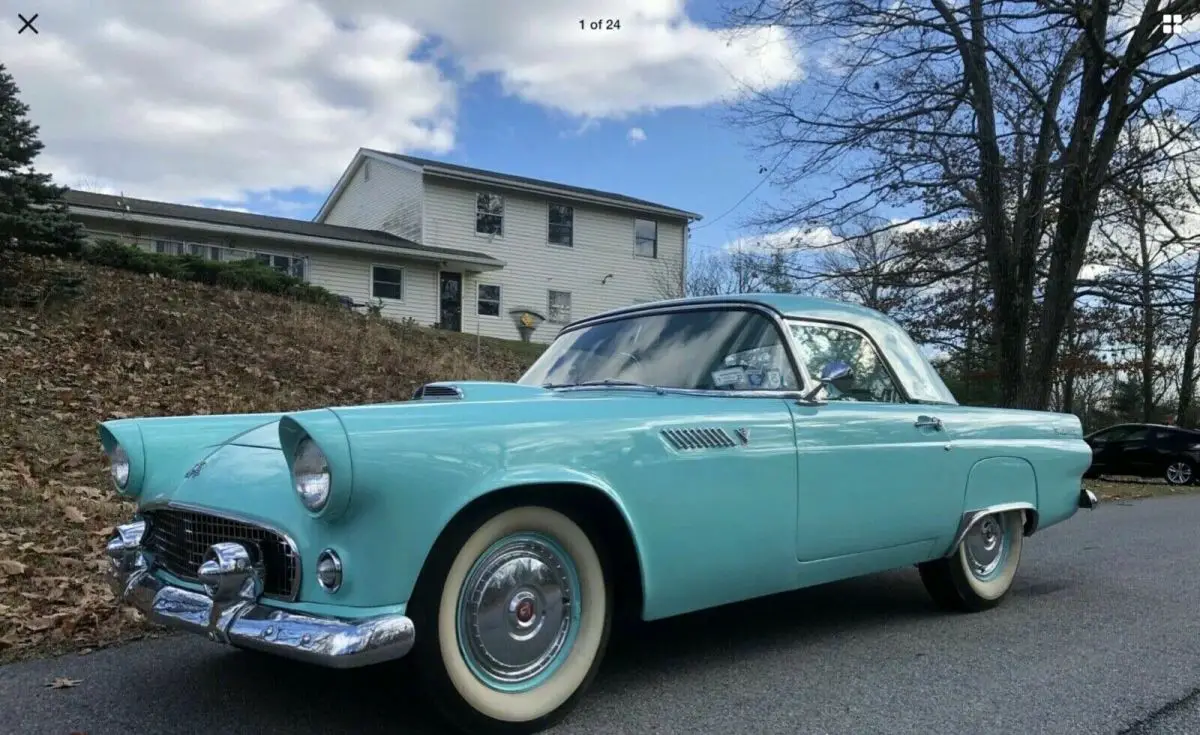 1955 Ford Thunderbird Convertible Top & Hardtop v8 New Paint PS-PB