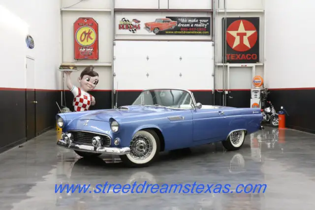 1955 Ford Thunderbird 292 auto hardop wire wheels WWW radials driver qua