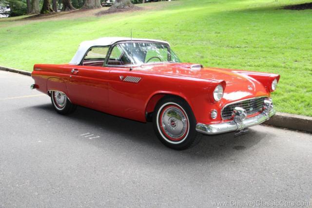 1955 Ford Thunderbird . Both Tops. Restored. EXCELLENT! See VIDEO