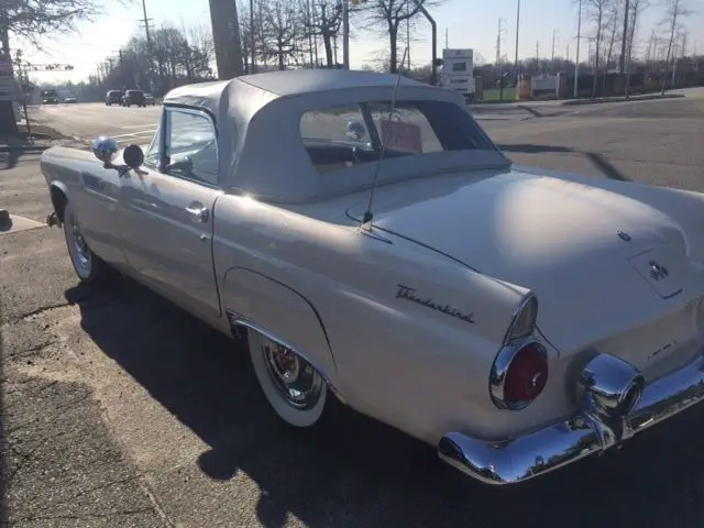 1955 Ford Thunderbird with manual transmission