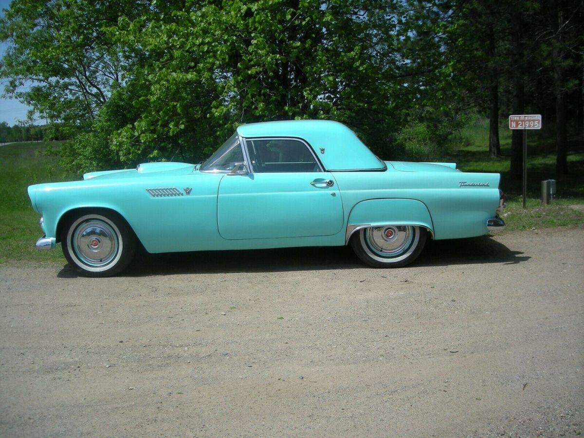 1955 Ford Thunderbird hard top convertible with soft top