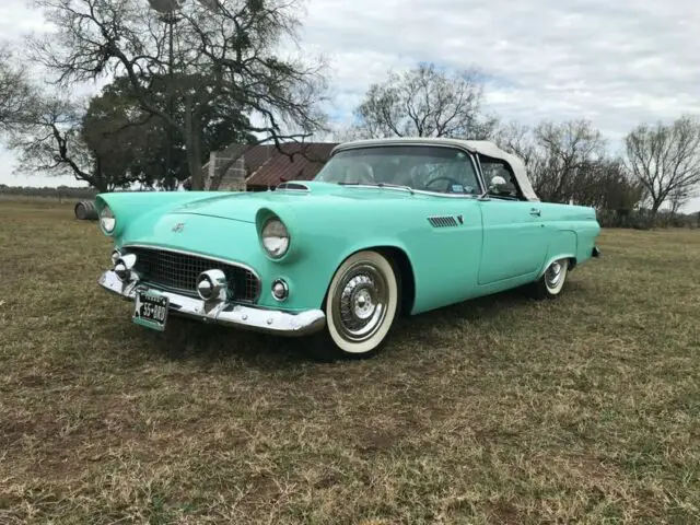 1955 Ford Thunderbird two top roadster 292 auto ps pb cd