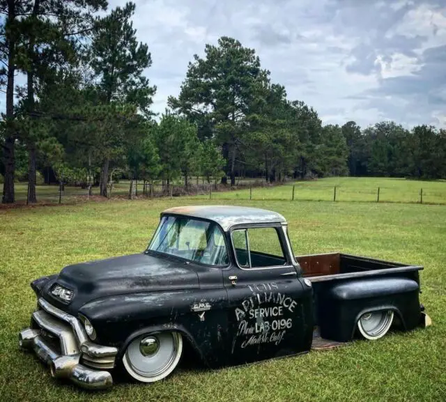 1955 GMC truck RARE BIG BACK WINDOW