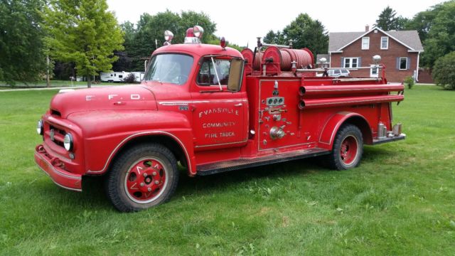 1955 International Harvester Other Rat Rod Old Rustic Vintage Antique Fire Truck