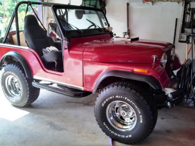 1955 Jeep CJ 1974 frame/ body - vin/ title/ reg is 1955