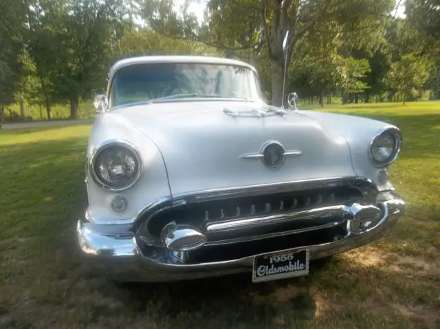 1955 Oldsmobile Eighty-Eight stainless steel and chrome