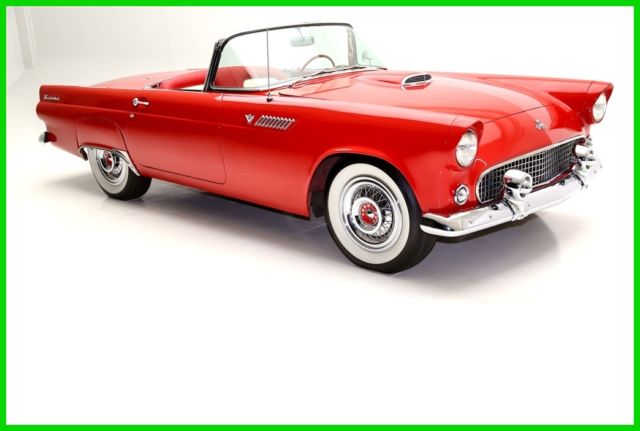 1955 Ford Thunderbird Red, 2 tops