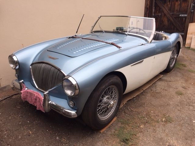 1956 Austin Healey 100-M factory LeMans model