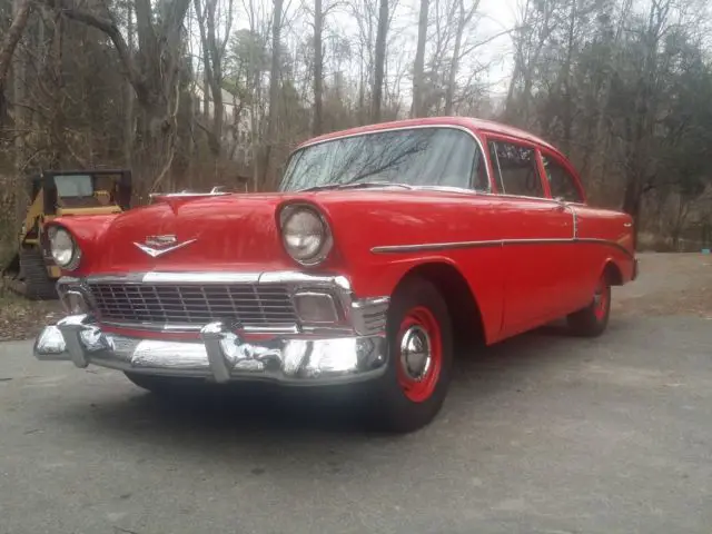 1956 Chevrolet Bel Air/150/210 Black and cream