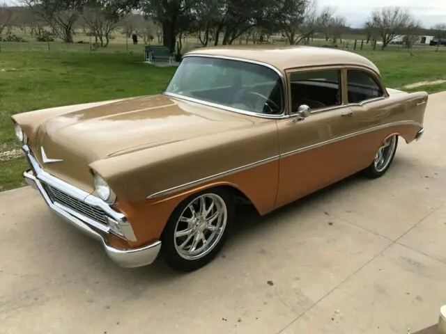 1956 Chevrolet Bel Air/150/210 56 Show car LS Custom Frame AC Leather air ride