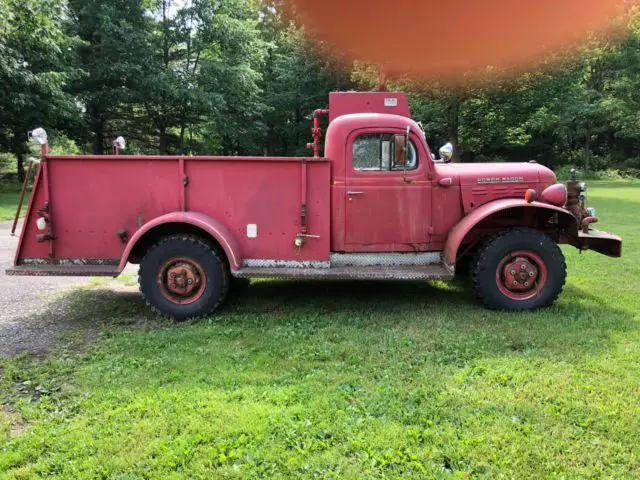 1956 Dodge Power Wagon Firetruck