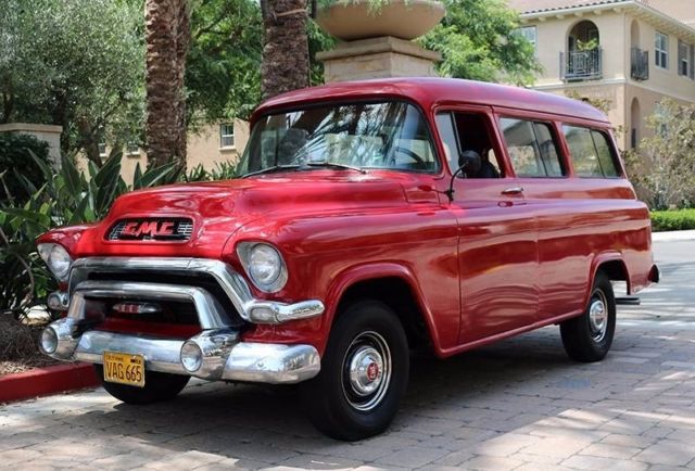 1956 GMC Suburban -DELUXE 100 SERIES-CALIFORNIA CLASSIC-WITH LOW MIL