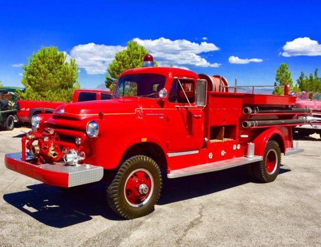 1956 International Harvester S-160 Fire truck van pelt