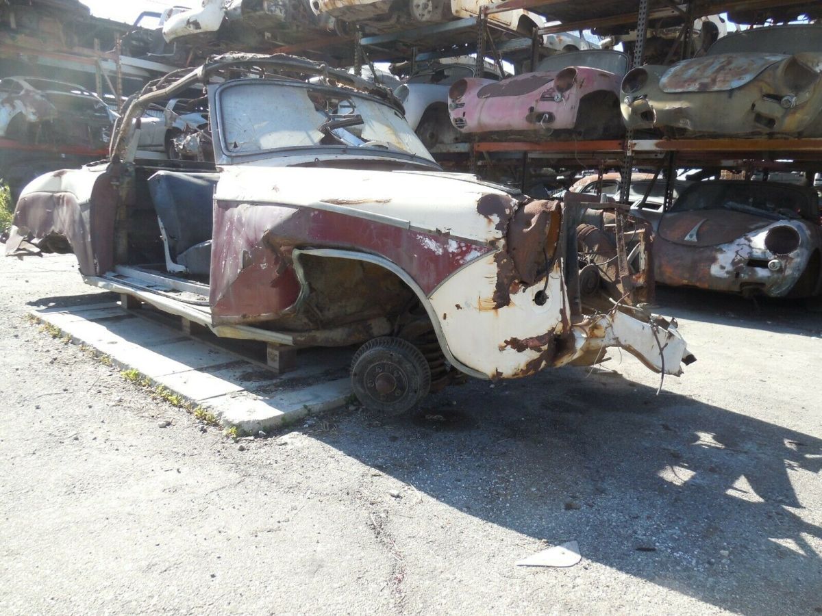 1956 Mercedes-Benz 200-Series 1956 Mercedes 220S Convertible Ponton Project for