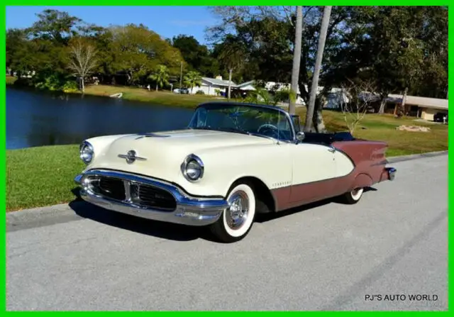 1956 Oldsmobile Ninety-Eight 324 Rocket V8 Automatic Power Steering Power Brakes