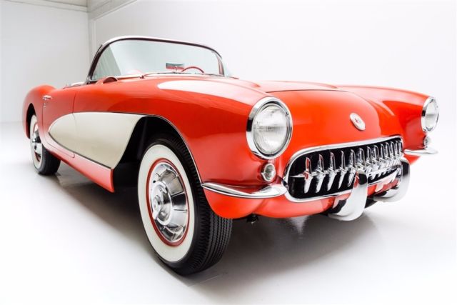 1956 Chevrolet Corvette Red, Dual Quads