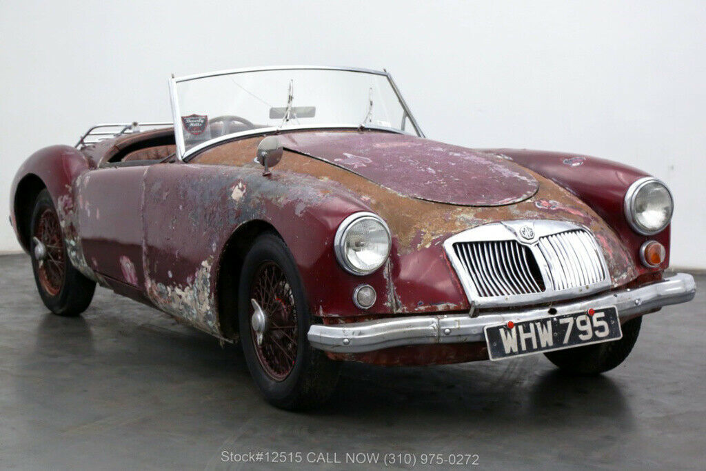 1956 MG A Roadster Right-Hand Drive