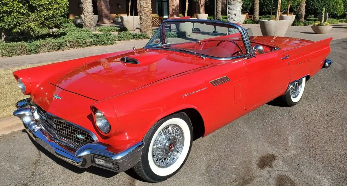 1957 Ford Thunderbird "E" Series 270 HP Factory Dual-Quad 312 V8