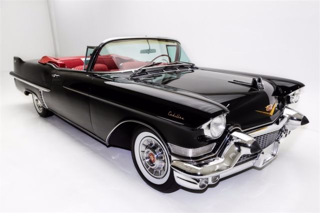 1957 Cadillac Other Convertible Black, Red Leather