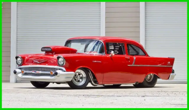 1957 Chevrolet Bel Air/150/210 Chrome Malloy Chassis / Brodix 434-675HP