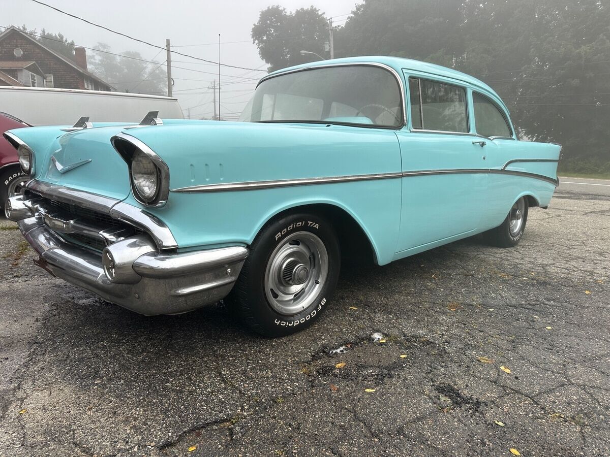 1957 Chevrolet 210 post