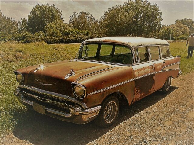 1957 chevrolet station wagon ger 1957 chevy nomad wagon rat rod 1 25 4 door...