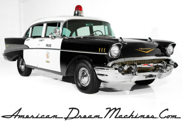 1957 Chevrolet Bel Air/150/210 Police Car, 283, All New Chrome
