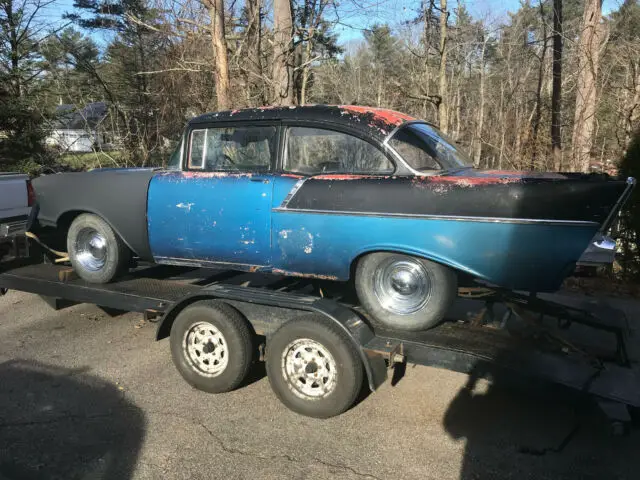 1957 Chevrolet Bel Air/150/210 150 rat rod gasser drag car project