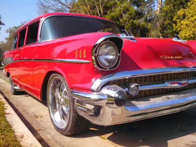 1957 Chevrolet Bel Air/150/210 townsman ,hot rod,1957,4 dr station wagon