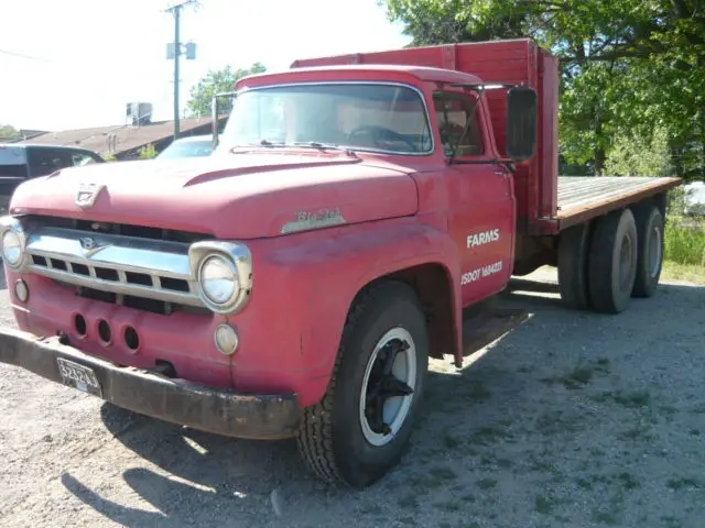 1957 Ford F700 TANDEM BIG JOB CUSTOM CAB